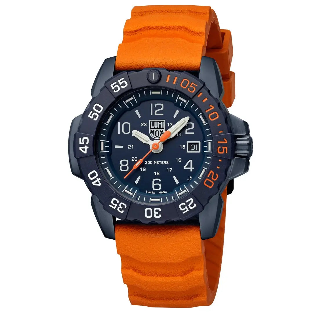 Tritium Orange Blue Seal Foundation 45MM Watch