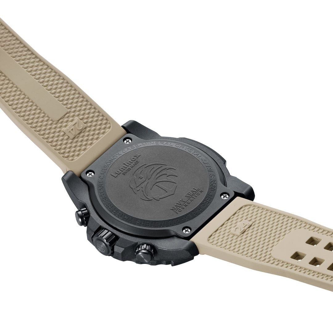Luminox Tritium Sand Navy SEAL Foundation 45MM Chronograph Watch
