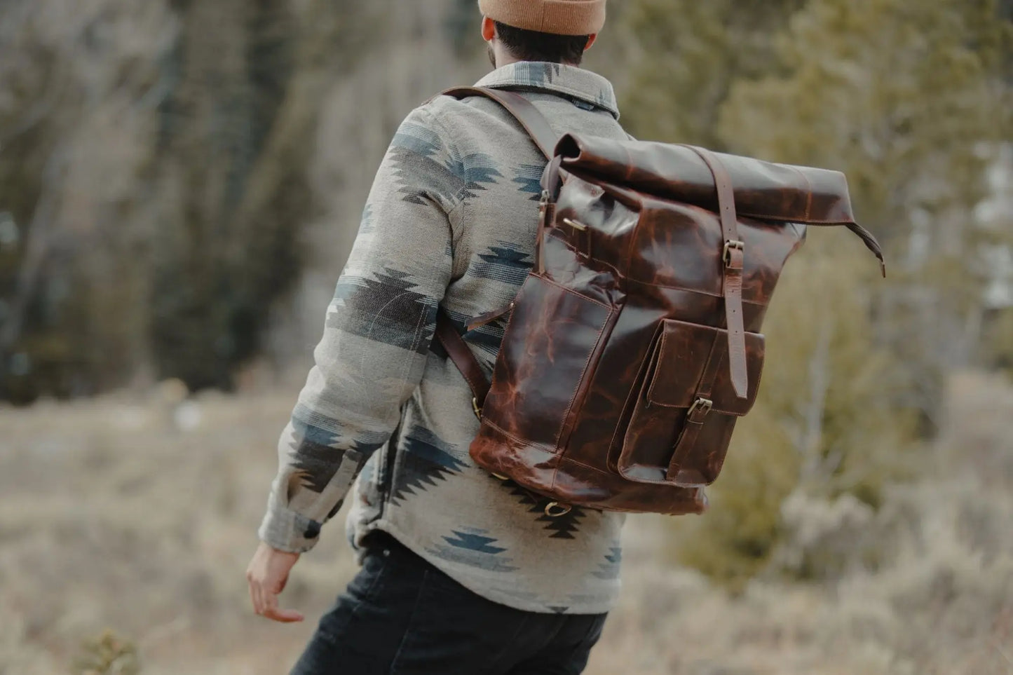 Kobuk Leather Backpack Kodiak Leather