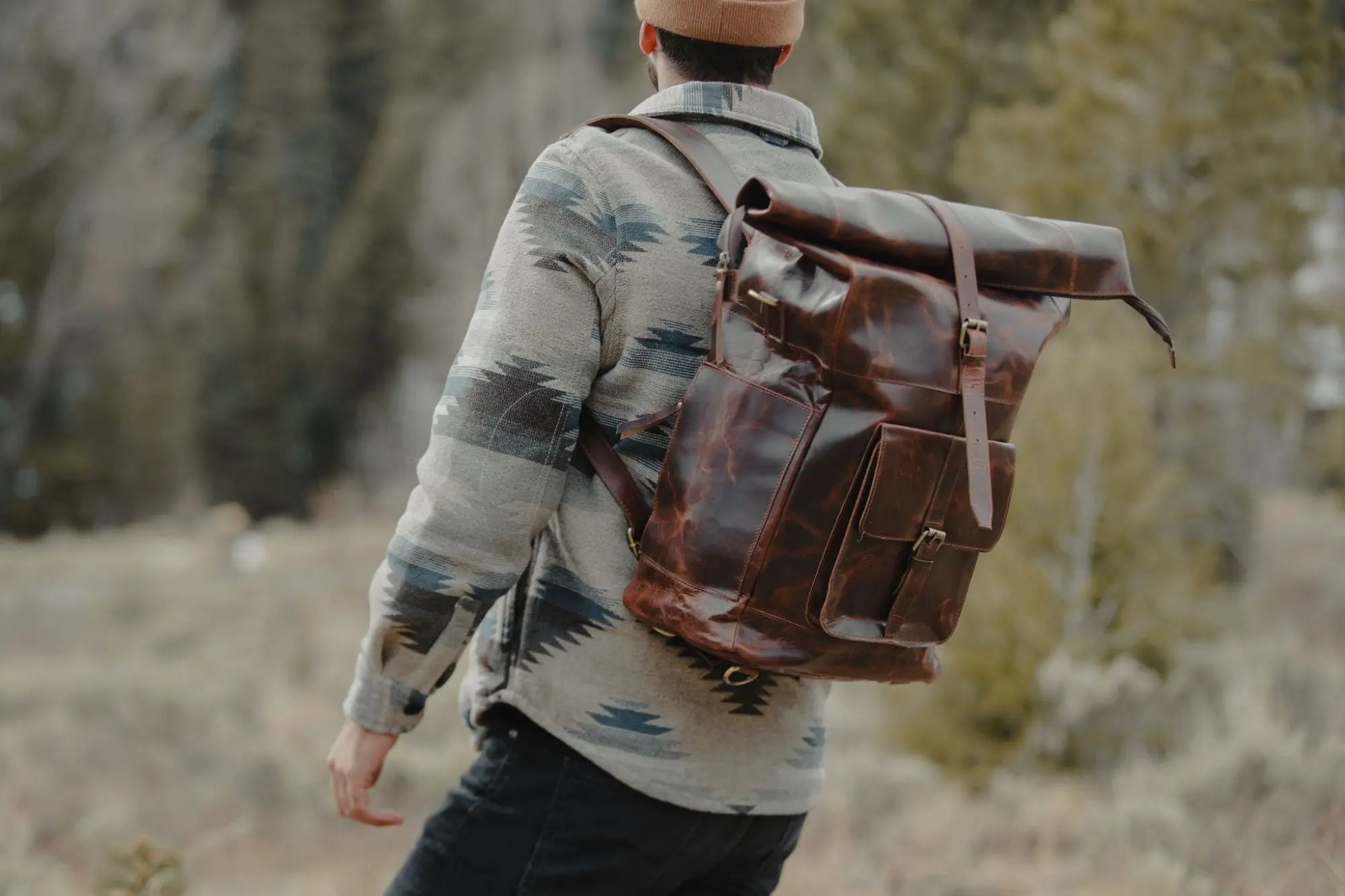Kobuk Leather Backpack Kodiak Leather