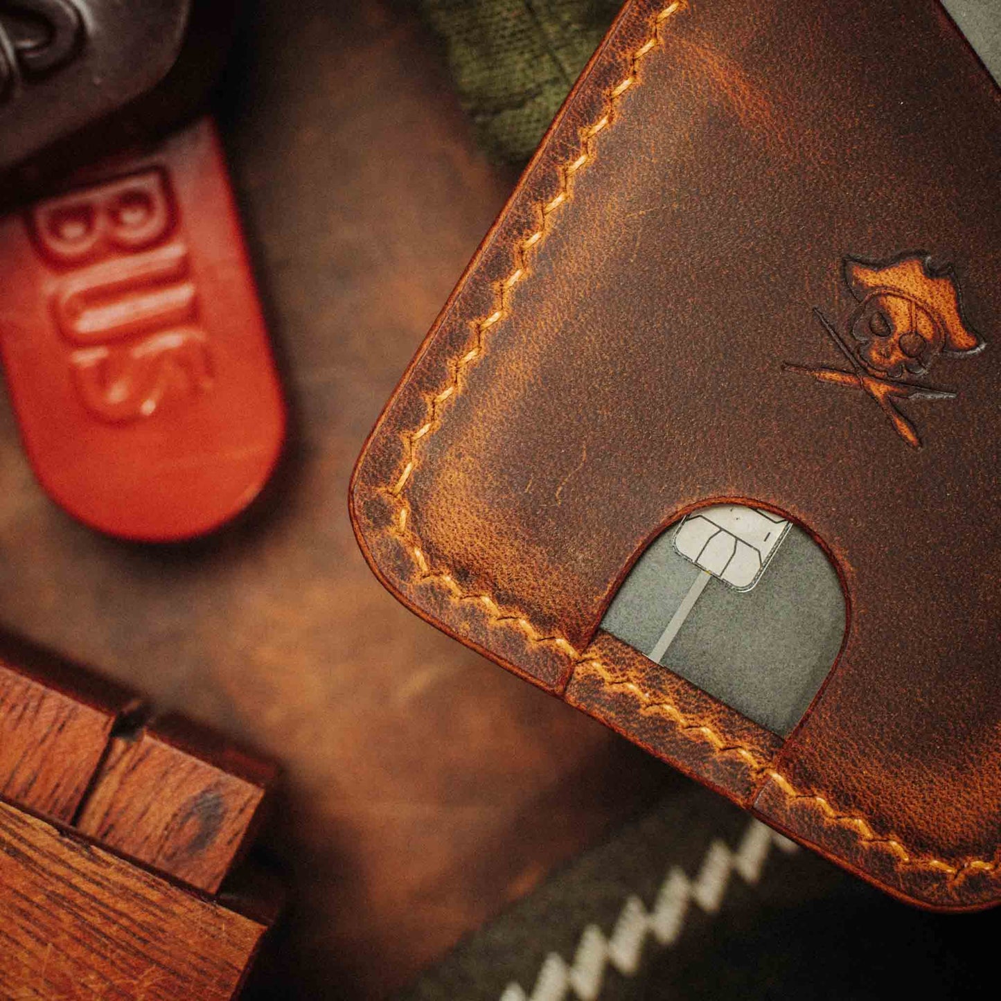 Pirate Goods Boatswain v4 – Minimalist Leather Slim Wallet Pirate Goods