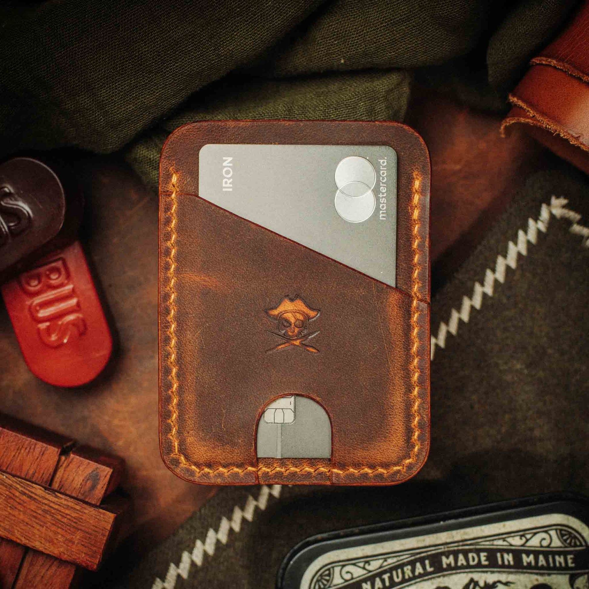 Pirate Goods Boatswain v4 – Minimalist Leather Slim Wallet Pirate Goods