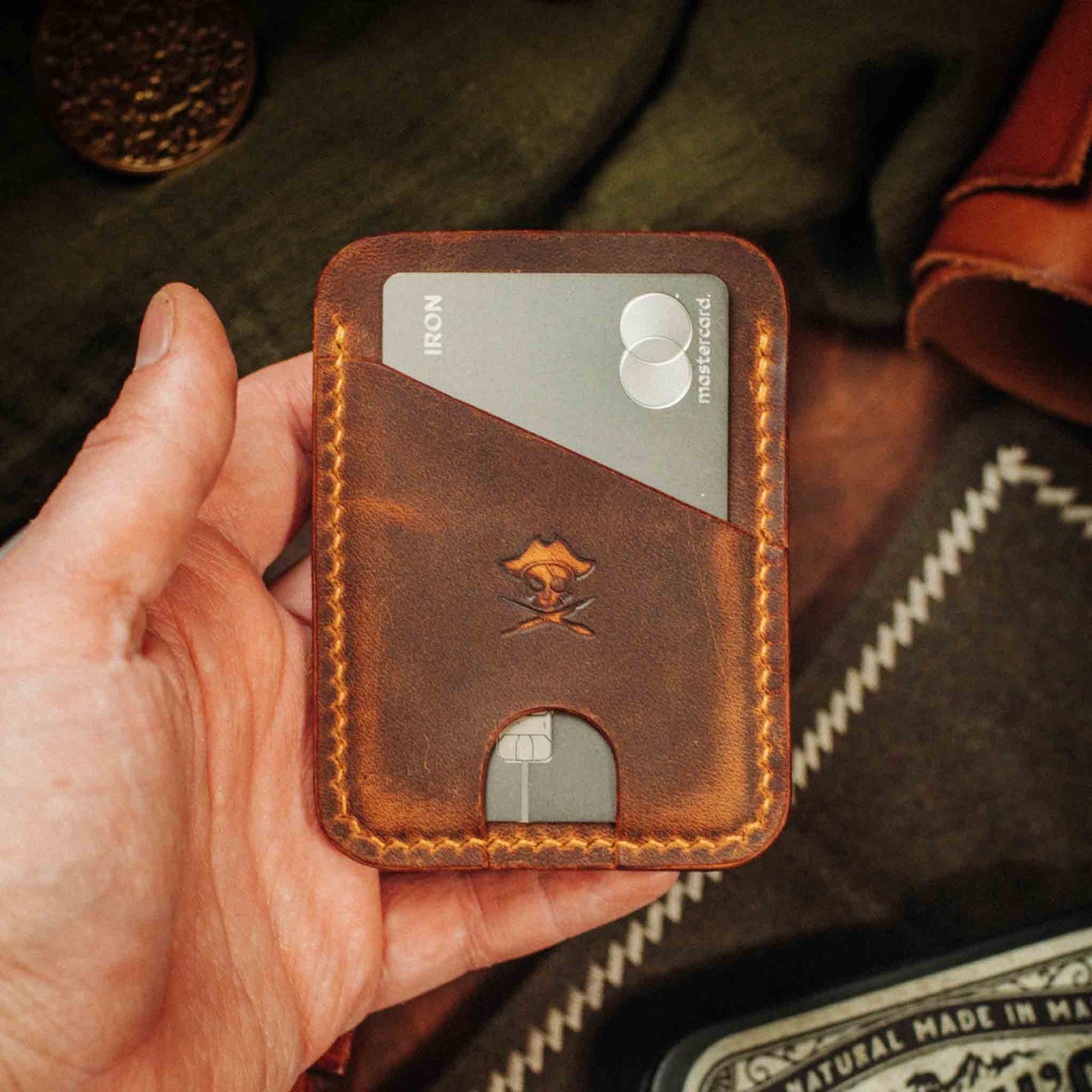 Pirate Goods Boatswain v4 – Minimalist Leather Slim Wallet Pirate Goods