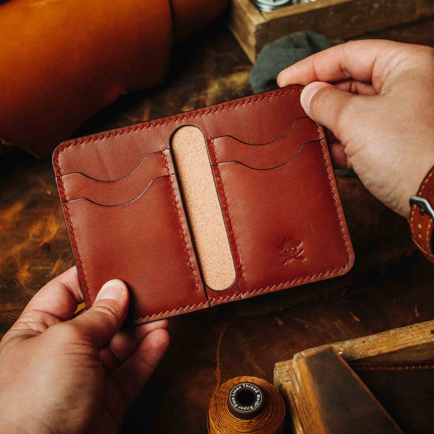 Pirate Goods Buccaneer – Slim Bifold Wallet Pirate Goods