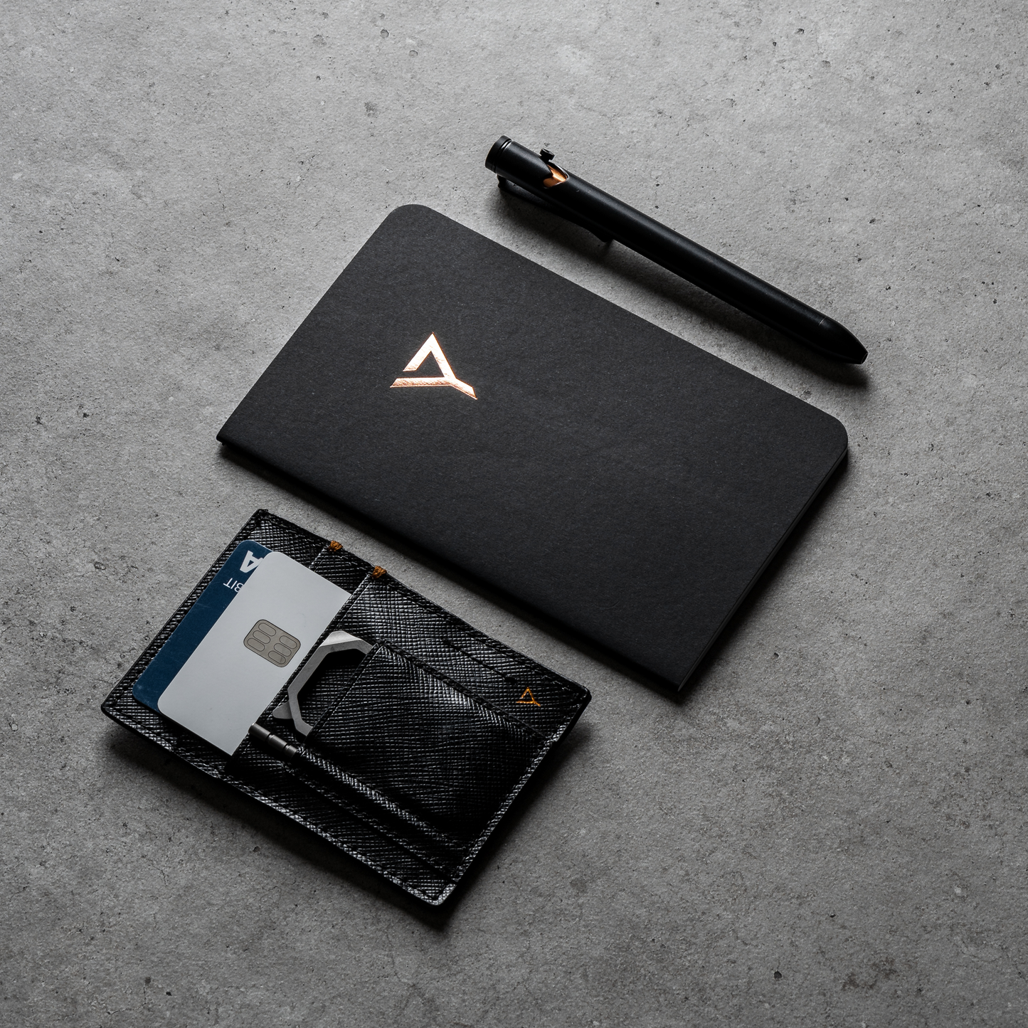 Refyne EP1 Pen, CC1 Wallet, and Notebook Bundle