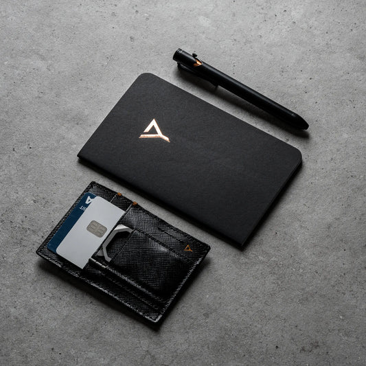 Refyne EP1 Pen, CC1 Wallet, and Notebook Bundle REFYNE