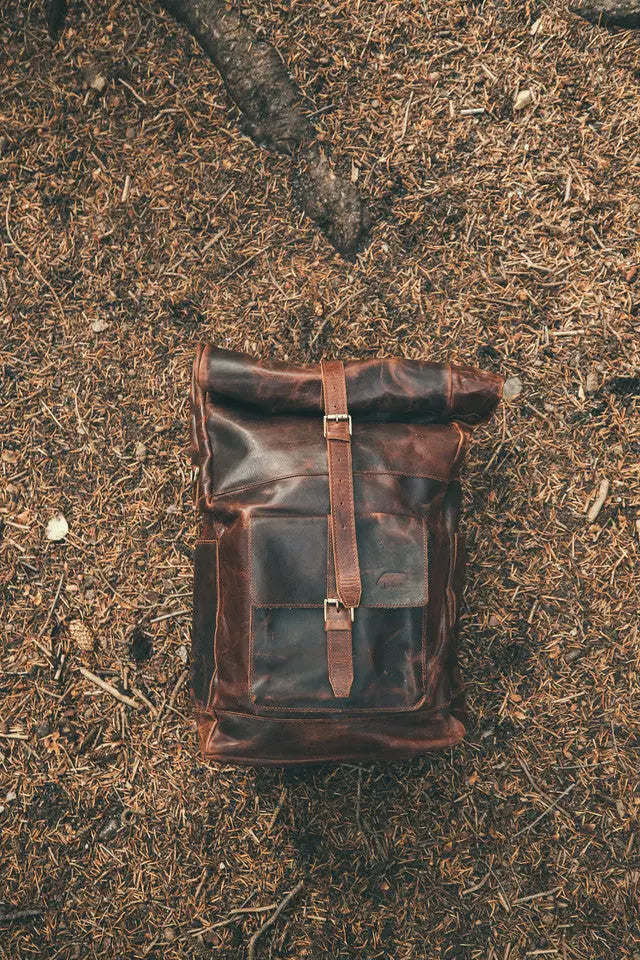 Kobuk Leather Backpack Kodiak Leather