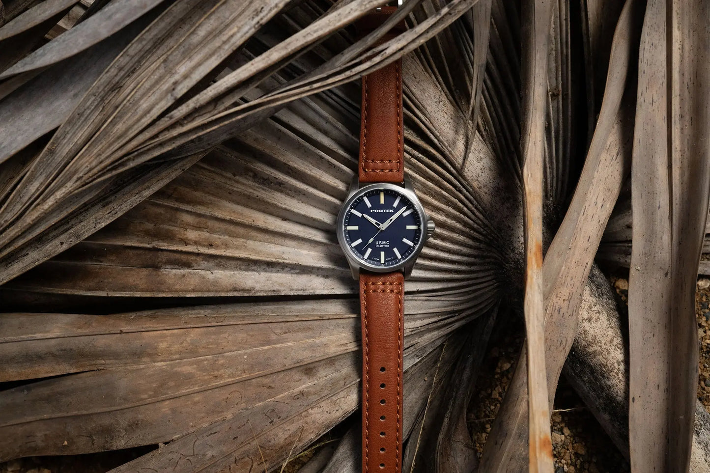 Protek Tritium Illuminated USMC Titanium Field Watch PT3103 ProTek