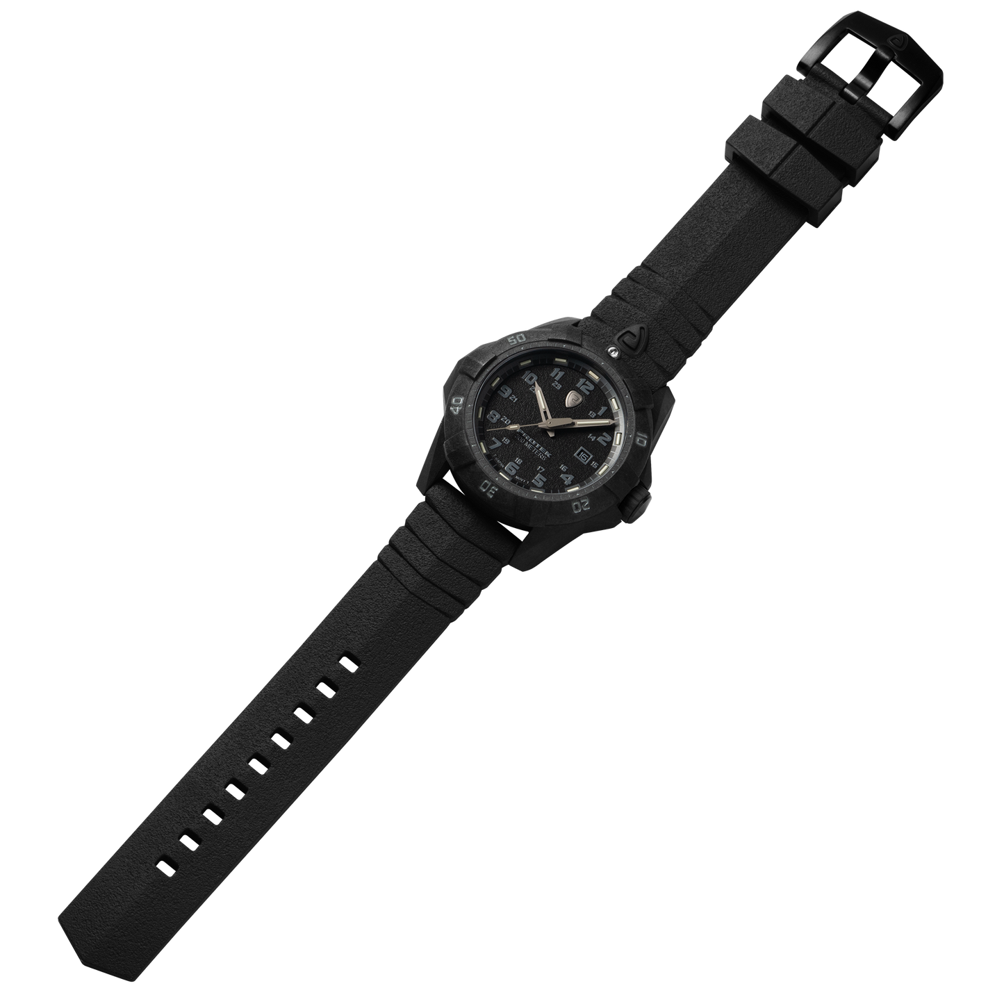 ProTek Tritium Illuminated Carbon 42MM Dive Watch PT1001