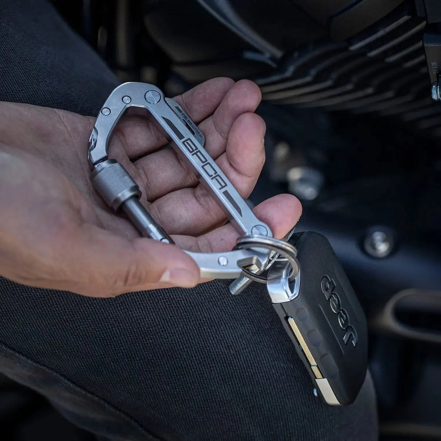 GPCA Carabiner PRO — EDC Multi-Tool Clip GPCA