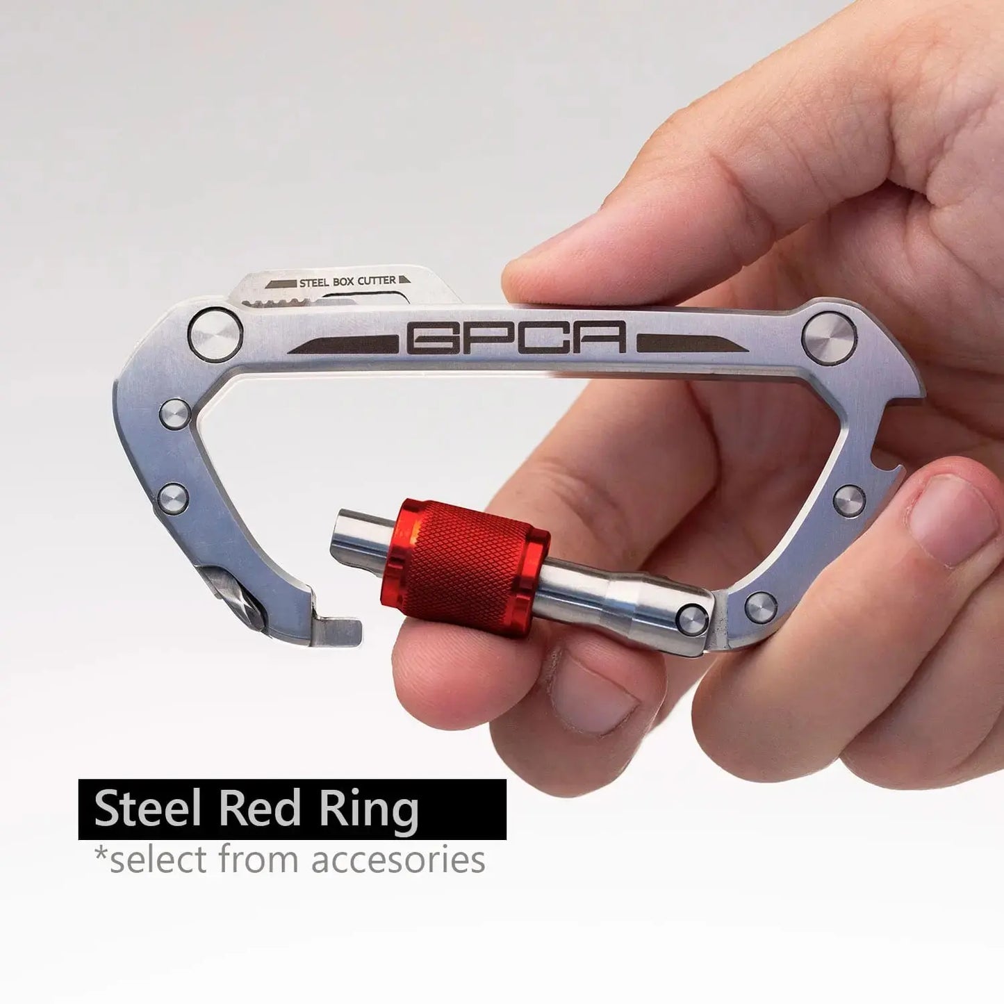 GPCA Carabiner PRO — EDC Multi-Tool Clip GPCA