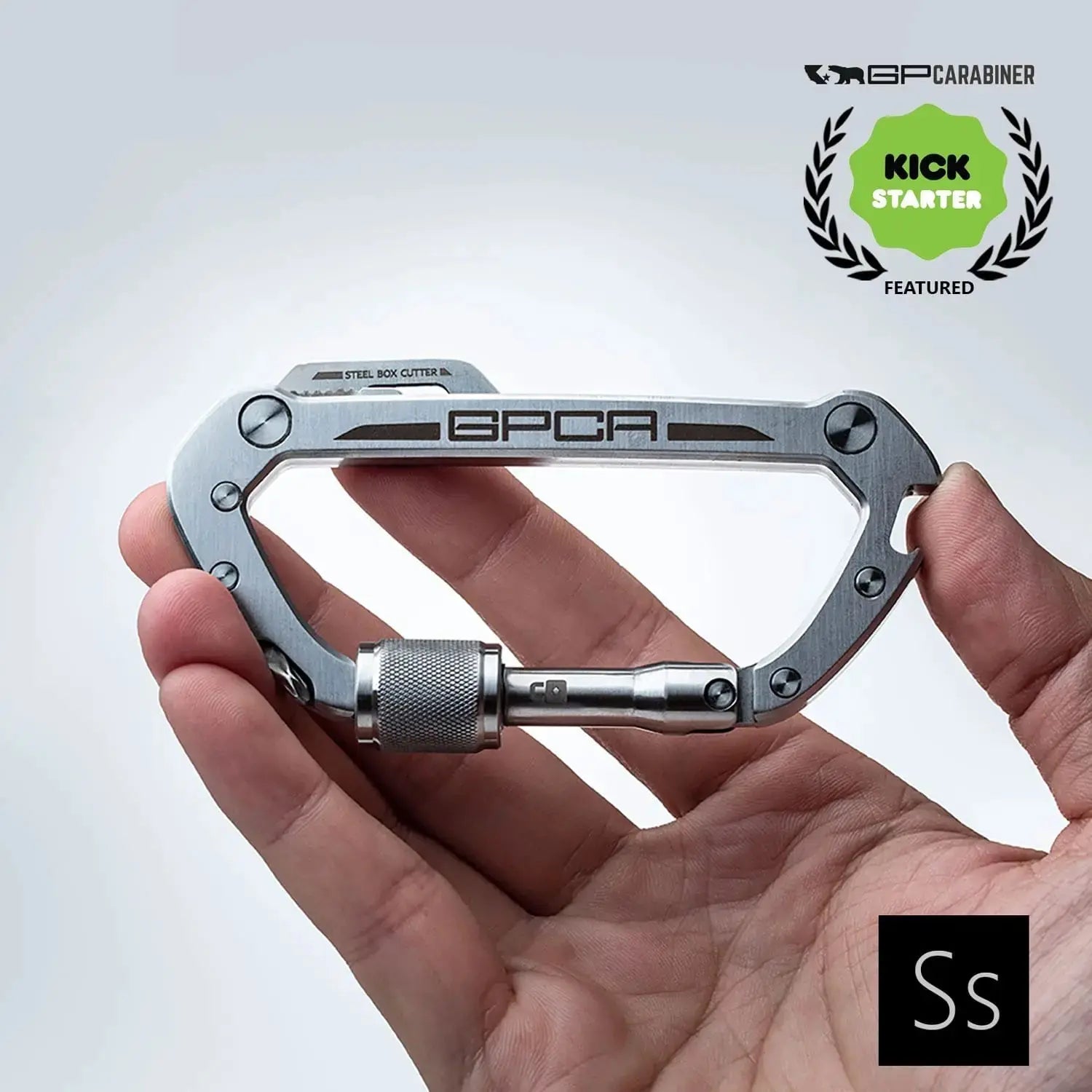 GPCA Carabiner PRO — EDC Multi-Tool Clip GPCA