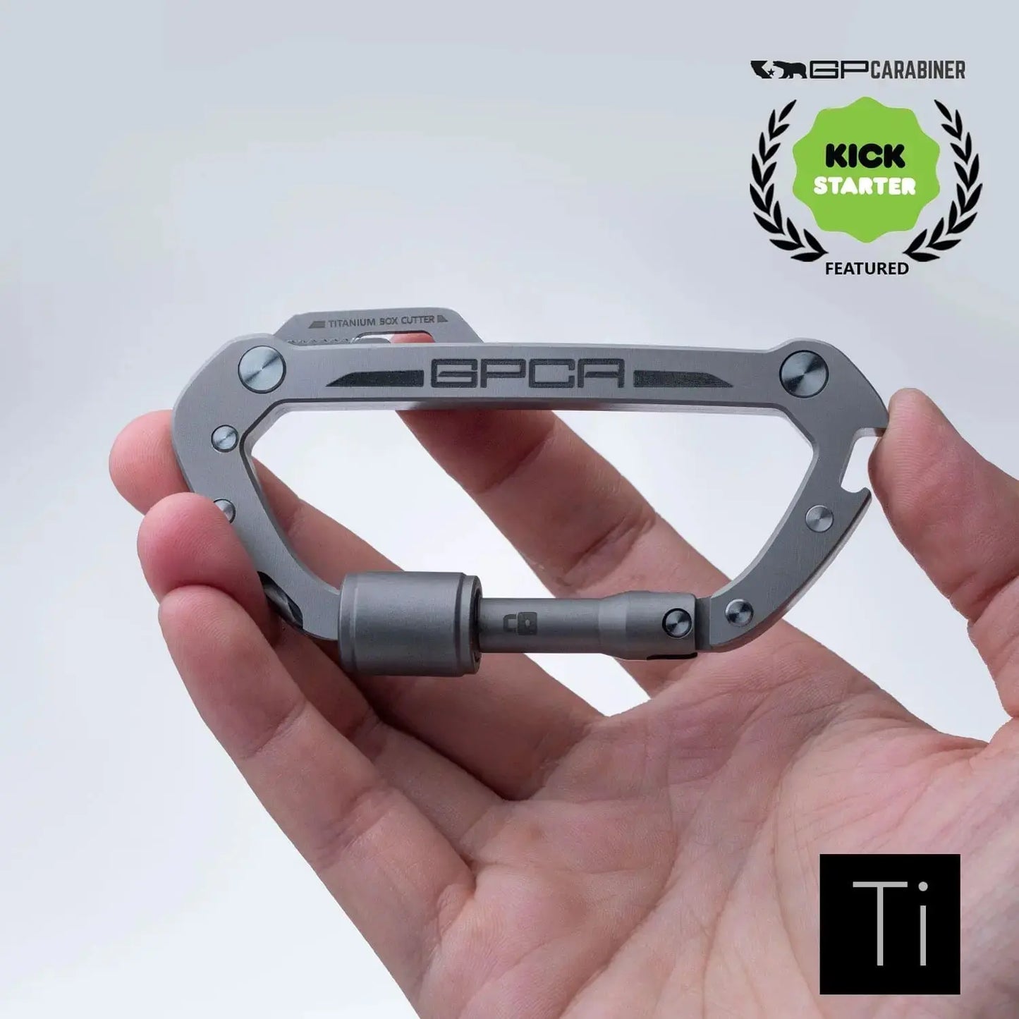 GPCA Carabiner PRO — EDC Multi-Tool Clip GPCA
