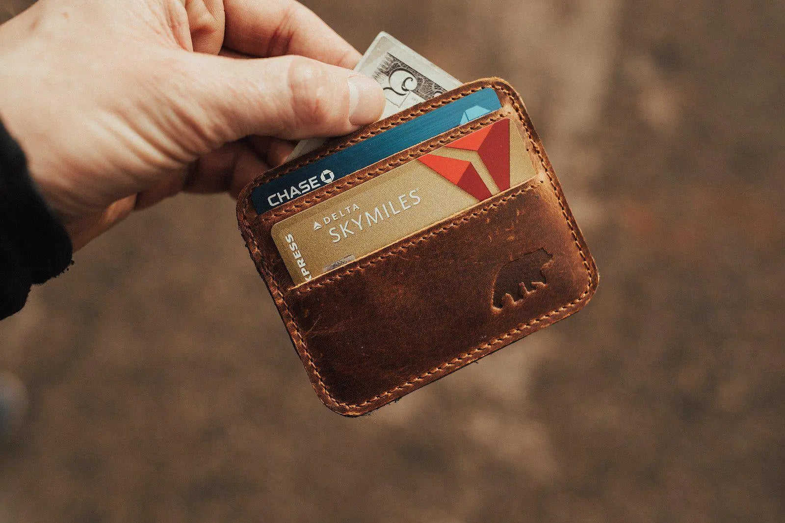 Kenai Minimalist Wallet Kodiak Leather