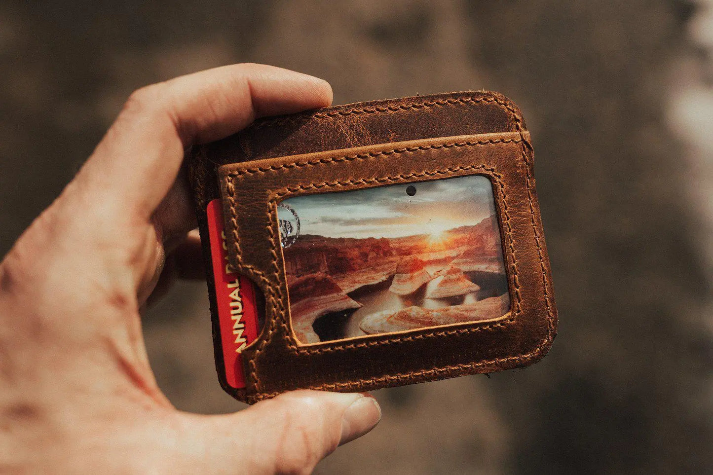 Kenai Minimalist Wallet Kodiak Leather