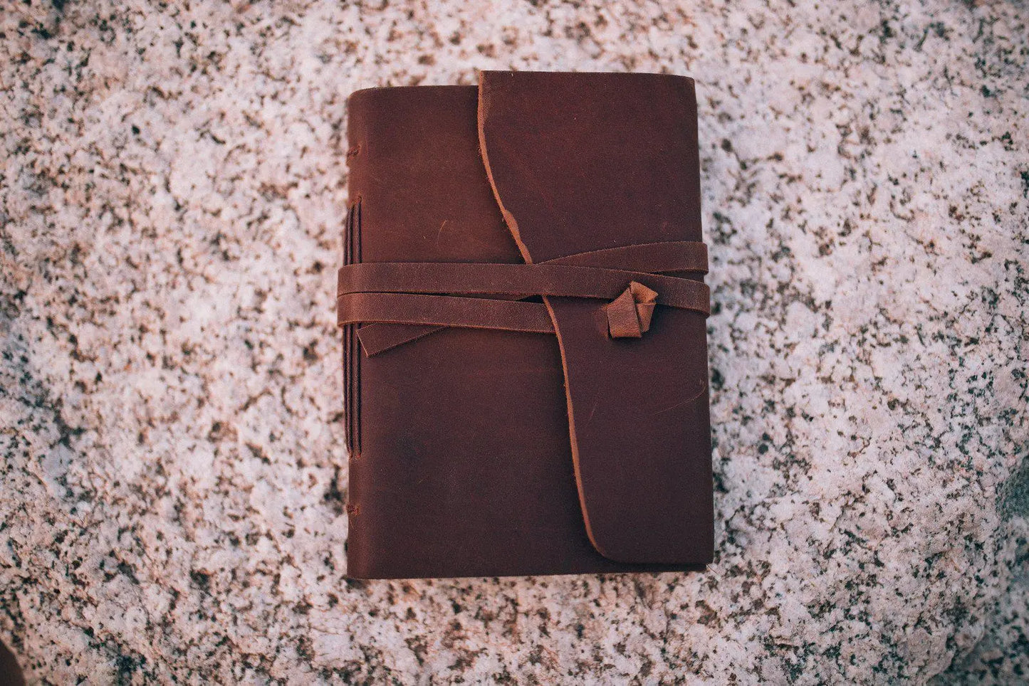 Travel Journal - Medium Kodiak Leather