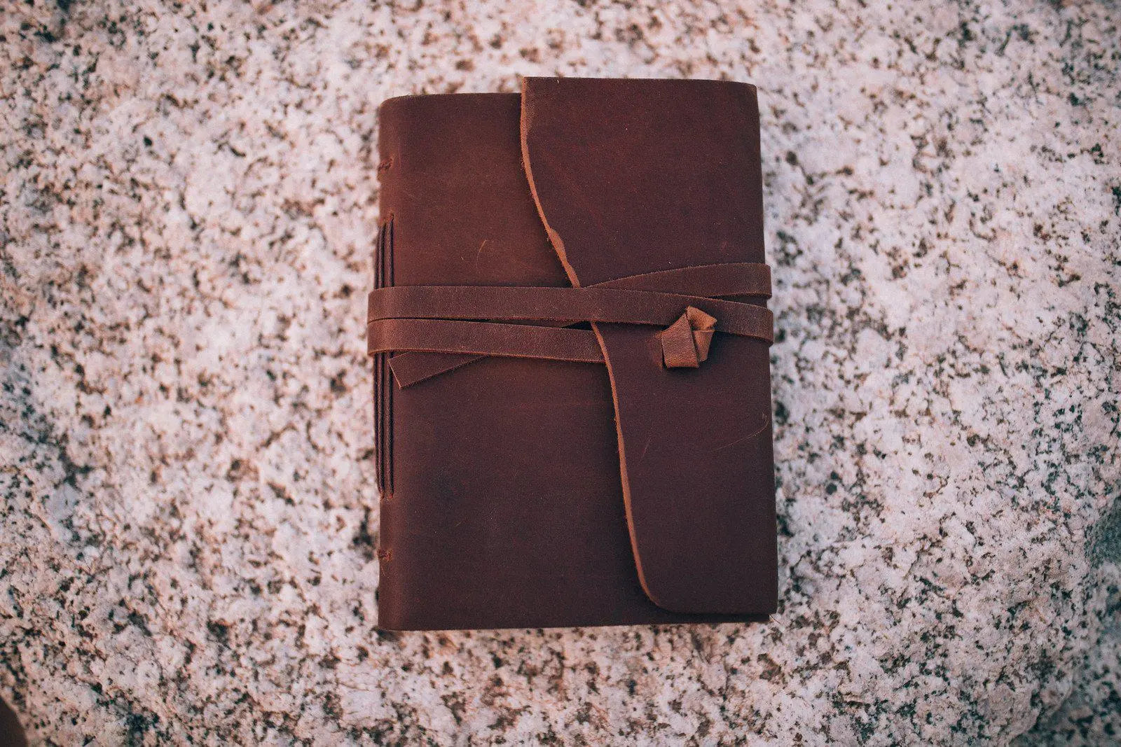 Travel Journal - Medium Kodiak Leather