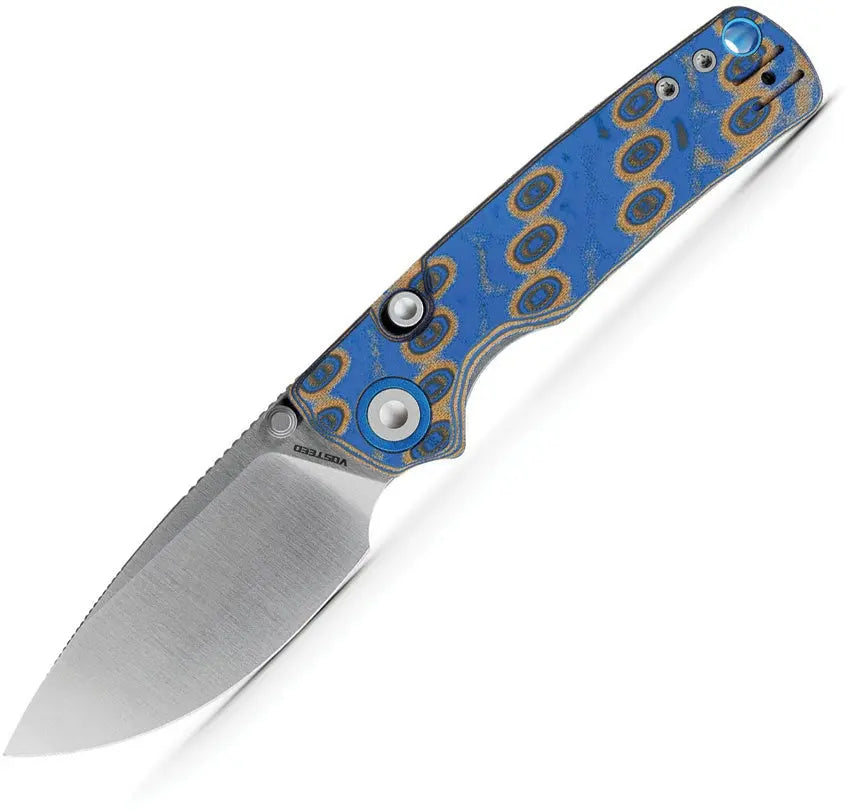 Porcupine Ocean Micarta Folding Knife