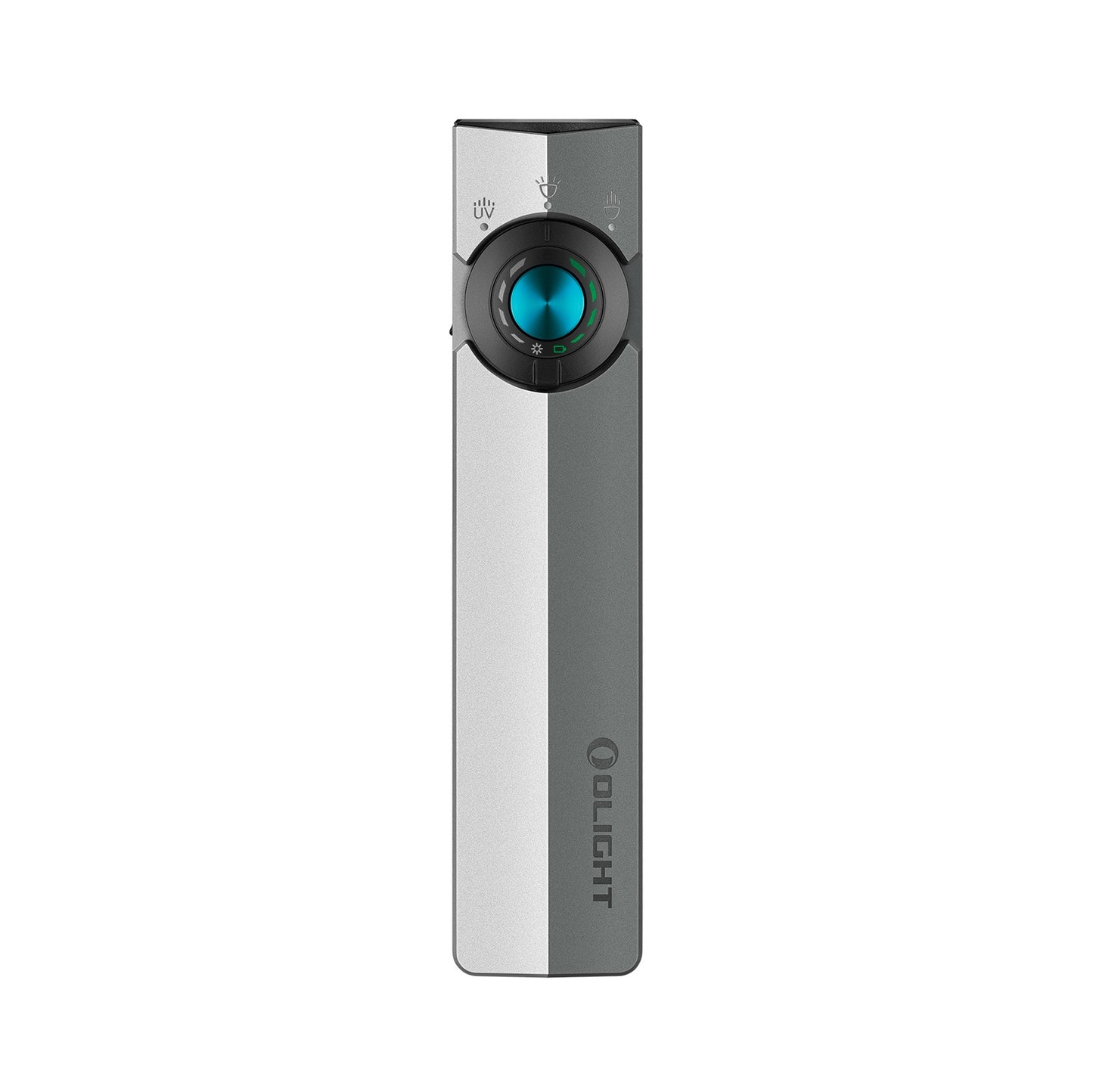 Olight ArkPro EDC Flashlight 1500 Lumens UV Green Laser - Gray