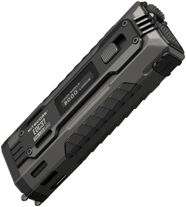 EDC37 8000 Lumen USB C Rechargeable Flashlight