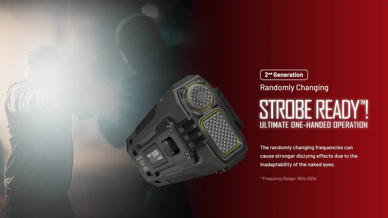 Nitecore EDC37 8000 Lumen USB-C Rechargeable Flashlight