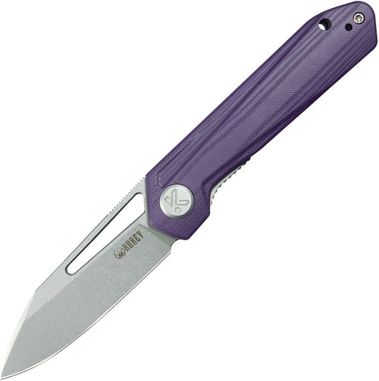 Kubey Royal Linerlock Purple G10 Folding Knife