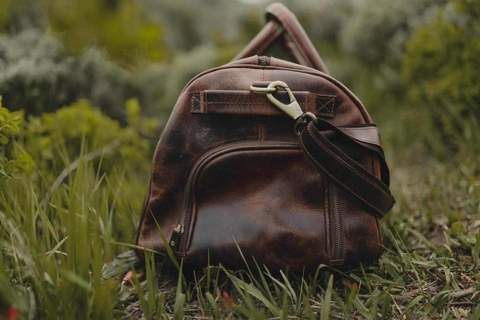 45L Denali Duffel Kodiak Leather