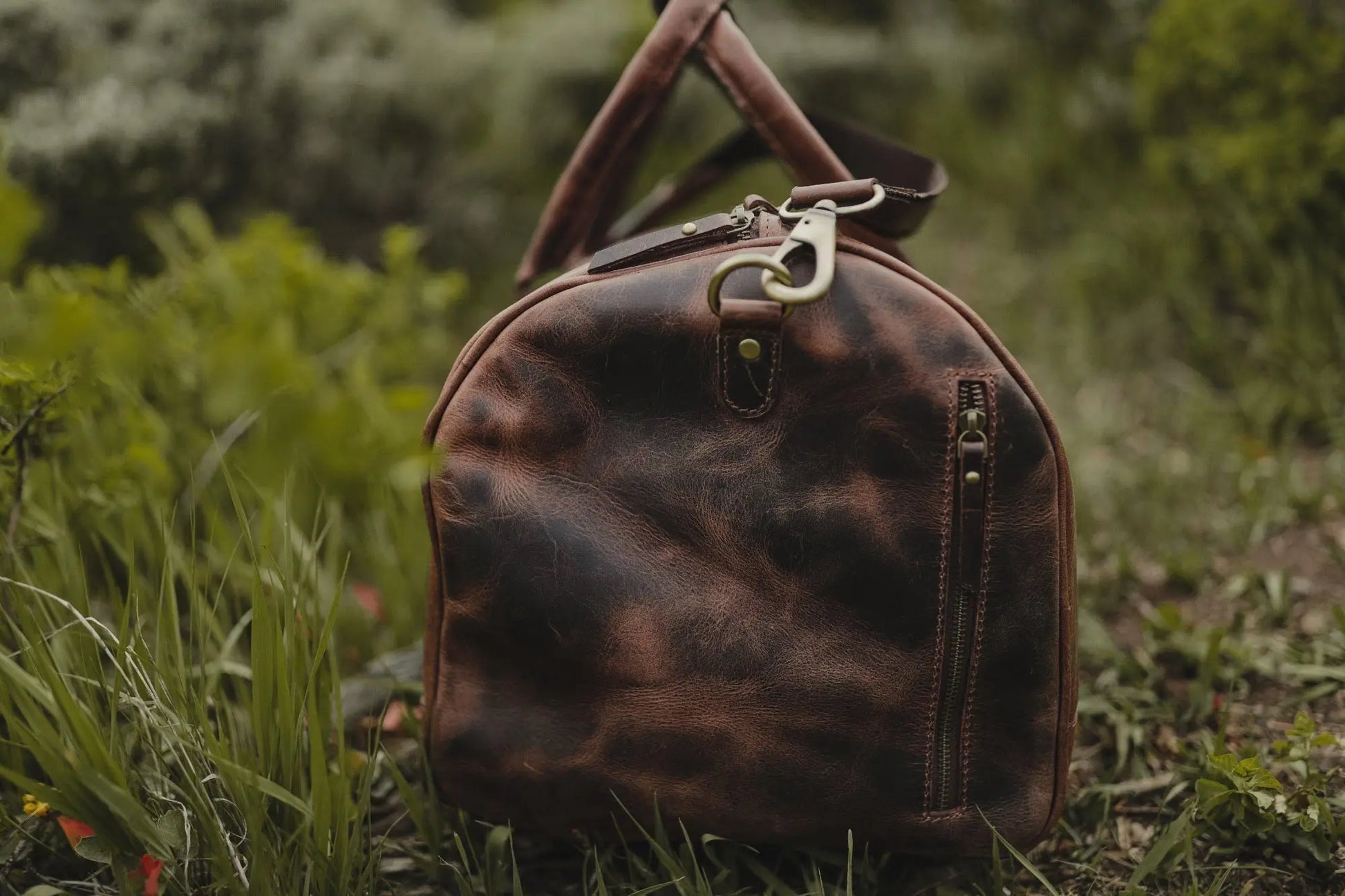45L Denali Duffel Kodiak Leather