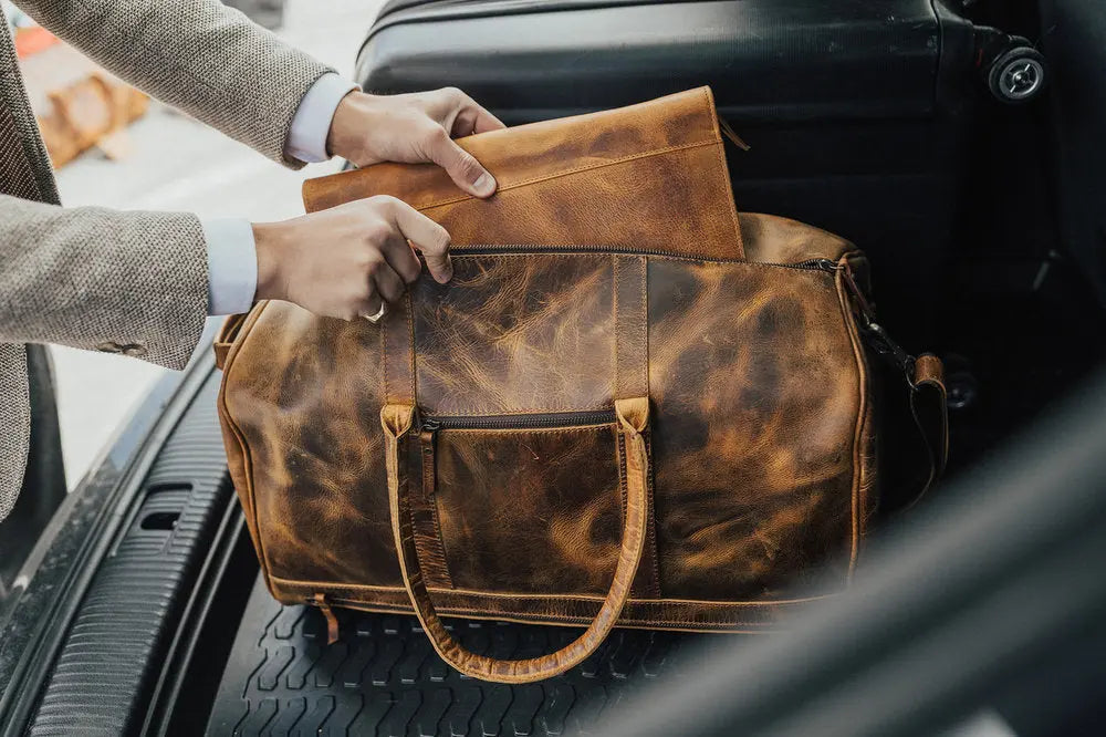 45L Denali Duffel Kodiak Leather