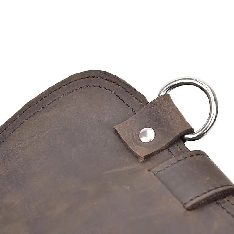 The Gustav Messenger Bag | Large Capacity Vintage Leather Messenger Bag STEEL HORSE LEATHER