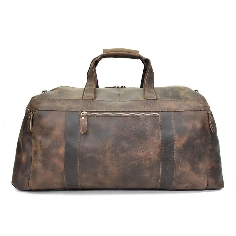 The Colden Duffle Bag | Large Capacity Leather Weekender STEEL HORSE LEATHER