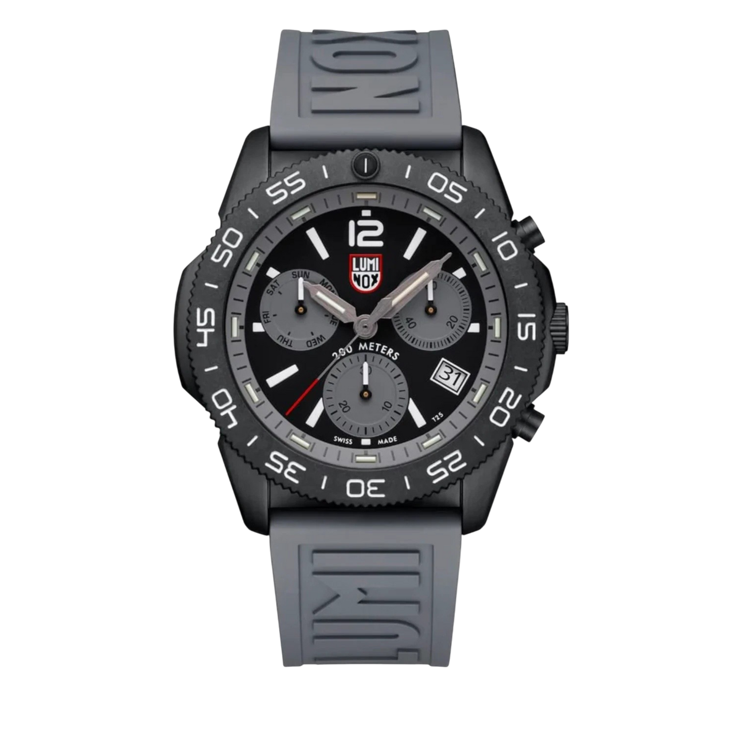 Luminox Tritium Gray Pacific Diver 44MM Chronograph Watch