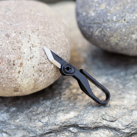 KLIP BLACK: Aluminum Knife & EDC Suspension Hook Dapper Design