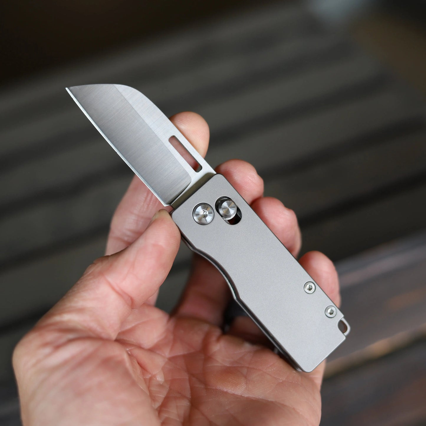 SHOZEN Mini Titanium Pocket & EDC Box Cutter Dapper Design