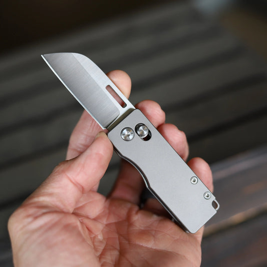 SHOZEN Mini Titanium Pocket & EDC Box Cutter Dapper Design