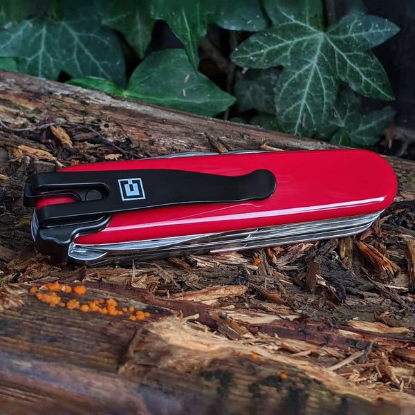 SwissQlip - Swiss Army Knife Pocket Clip Clip & Carry