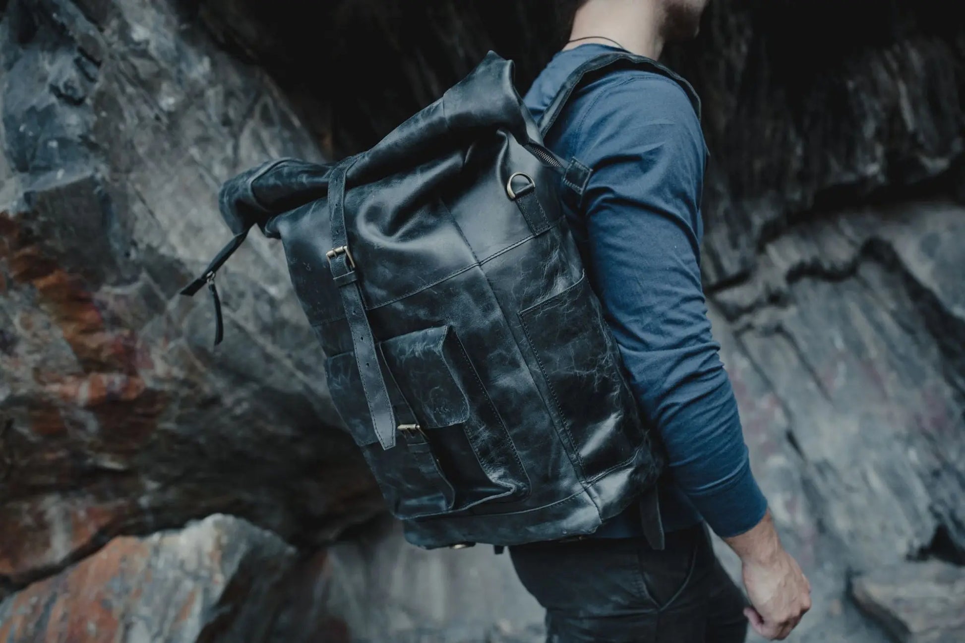 Kobuk Leather Backpack Kodiak Leather