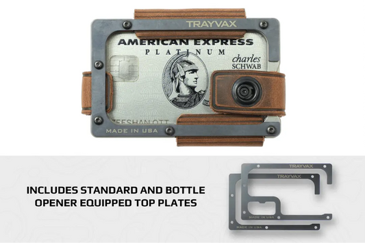 Contour Lite Wallet - Titanium Mississippi Mud Trayvax Enterprises