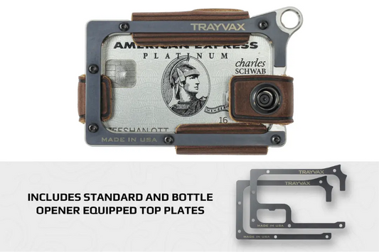 Contour Wallet - Raw Mississippi Mud Trayvax Enterprises