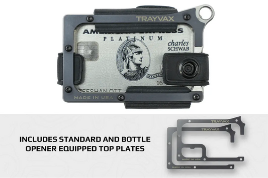 Contour Wallet - Raw Stealth Black Trayvax Enterprises