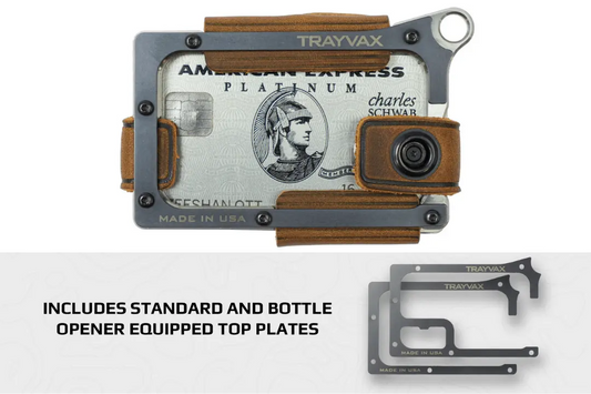 Contour Wallet - Raw Tobacco Brown Trayvax Enterprises