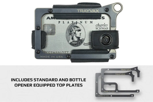 Contour Wallet - Titanium Stealth Black Trayvax Enterprises