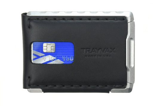 Venture Billfold - Raw Tumbled / Nightfall Black Trayvax Enterprises