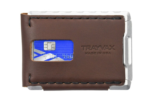 Venture Billfold - Raw Tumbled / Frontier Brown Trayvax Enterprises