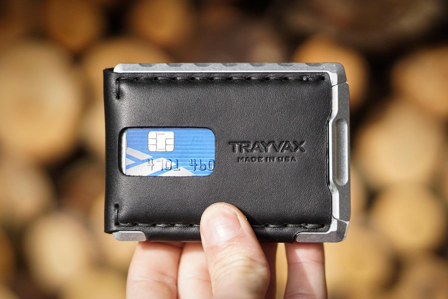 Venture Billfold - Raw Tumbled / Nightfall Black