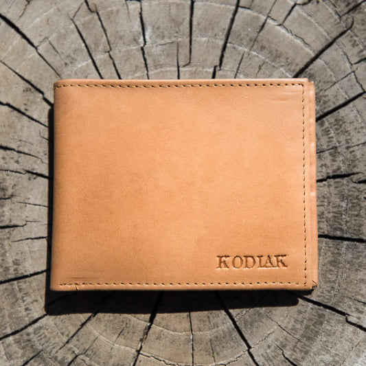 Slim RFID Bifold Kodiak Leather