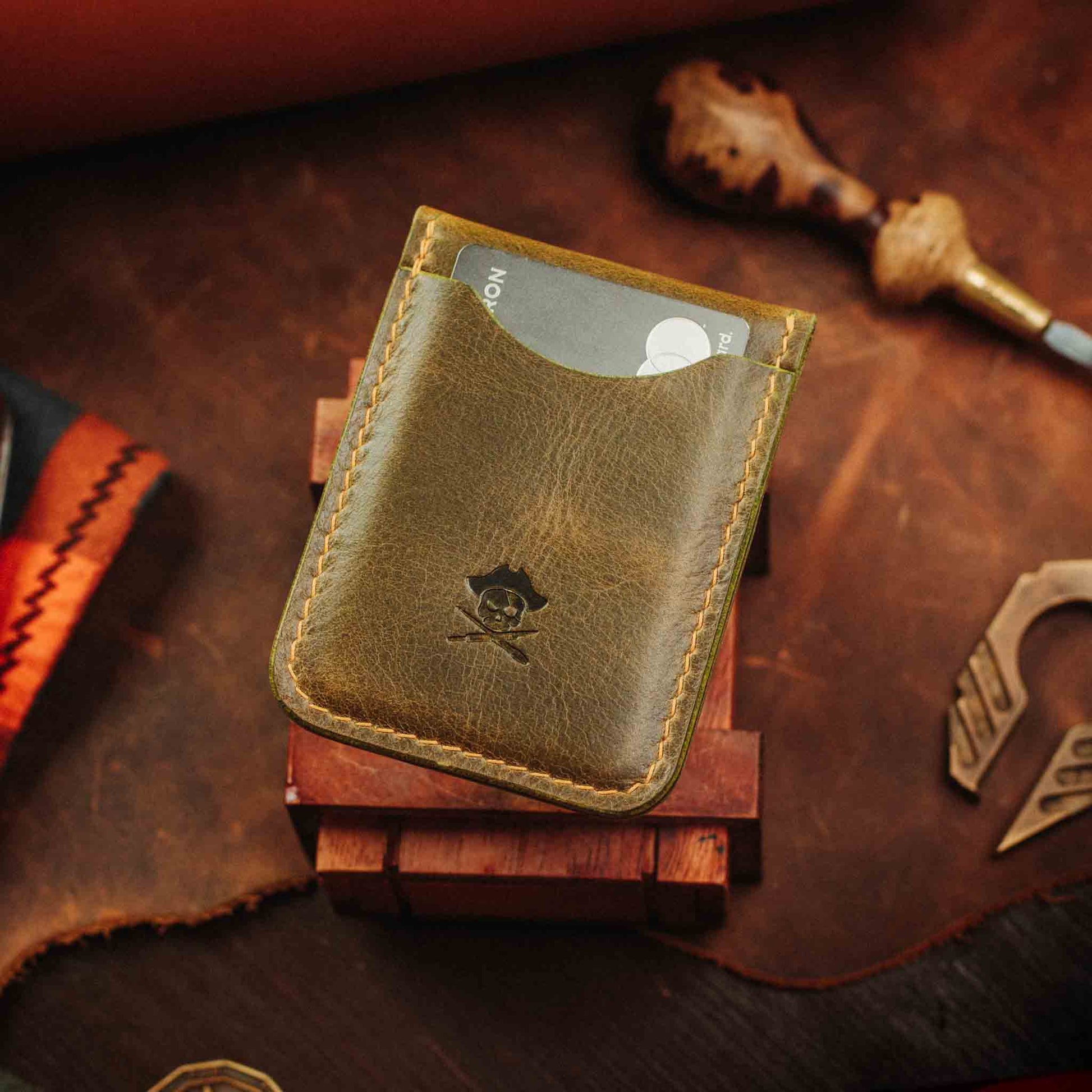 Voyager v2 – Leather Velcro Patch Wallet | Pirate Goods Pirate Goods