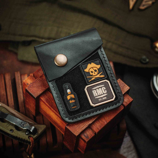 Voyager v2 – Leather Velcro Patch Wallet | Pirate Goods Pirate Goods