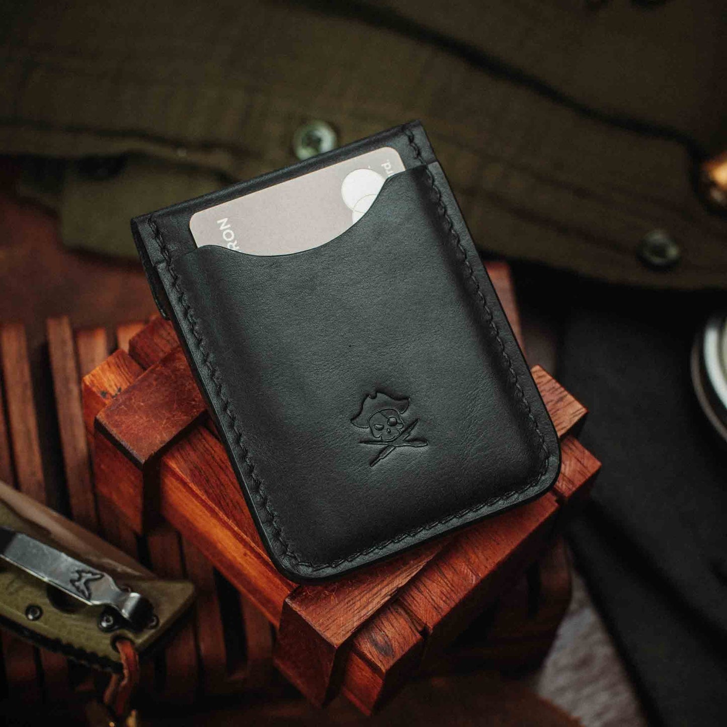 Voyager v2 – Leather Velcro Patch Wallet | Pirate Goods Pirate Goods