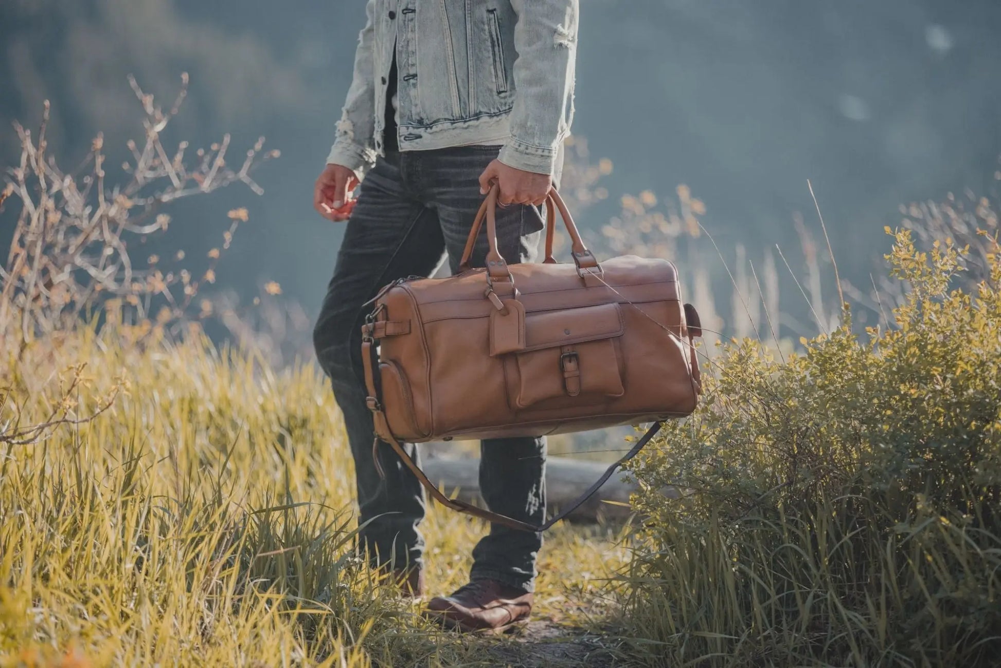 LIMITED EDITION - Yukon 60L Weekender Duffel Kodiak Leather